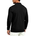 thumbnail image 4 of Vxararl Men's Polo Shirts Quick Dry Mens Long Sleeve Tee Shirts Moisture Wicking Athletic Workout Golf Polo Shirts for Men Black XL, 4 of 9