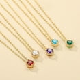 thumbnail image 5 of Birthstone Necklace for Women Mom Dainty Layered Birthstone Pendant Necklace for Women Mom, 5 of 8