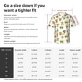 thumbnail image 3 of Salouo Kawaii Mexican Avocado for Hawaiian Shirt for Men,Summer Beach Casual Short Sleeve Button Down Shirts Men's Regular-Fit Short-Sleeve Print Shirt -3X-Large, 3 of 6
