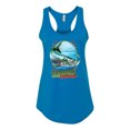 thumbnail image 2 of Tarpon Extreme Ladies Racerback Tank Top, Turquoise, Small, 2 of 3