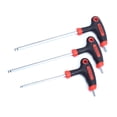thumbnail image 4 of 3Pcs T-Handle Grip Screwdriver Hexagon Wrench Grip Screwdriver Driver Driver Tool Bicycles Crank Cap Spanner Screw Installation Repair, 4 of 9