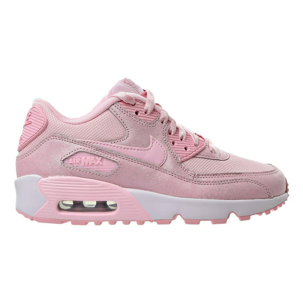 Nike Air Max 90 SE Mesh Big Kids (GS) Shoes Prism Pink/White 880305-600