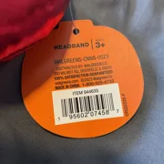 Devil Halloween Headband, Red Shiny 3+