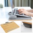 thumbnail image 2 of Laptop Desk with Built-in Mouse Pad and Wrist Pad for Notebook✨- Z8A9, 2 of 8