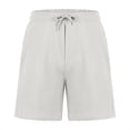 thumbnail image 1 of Plebaso Mens Casual Shorts Summer Drawstring Jogging Shorts for Men Breathable Beach Shorts with Pockets, 1 of 6