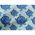 thumbnail image 5 of oneOone Cotton Cambric Medium Blue Fabric Nautical Quilting Supplies Print Sewing Fabric By The Yard 42 Inch Wide, 5 of 6