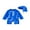 Bright Blue Shark, variant on BemeyourBBs Toddler Baby Boy Girl One Piece Swimsuit Kids Infant Bathing Suit Long Sleeve Rash Guard Half Zipper Shark Swimwear Sunhat Set UPF 50