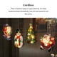 thumbnail image 4 of Advancent Luz de ventana de Navidad a prueba de agua colgante de Navidad decoración de iluminación con batería ventosa lámpara de Año Nuevo Kits de decoración para fiestas Tipo 2, 4 of 6
