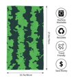 thumbnail image 2 of Pofeuu Green Stripes Of Watermelon Print Hand Towel 27.5" x 16" Soft Absorbent Towel for Bathroom SPA Gym Hotel, 2 of 6