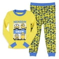 thumbnail image 3 of Despicable Me Toddler Boys' Minions Crew Bob Stuart Phil Sleep Pajama Set, 3 of 7