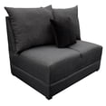 thumbnail image 1 of Love Seat El Bazar Store Orlando Gris Oxford Tela Lino nacional, Sillon 2 plazas, Modular, 1 of 5