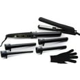 thumbnail image 3 of Avion Beauty Curling Iron and Flat Iron 8 Pc Set-Green, 3 of 6