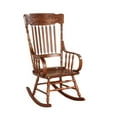 thumbnail image 1 of ACME Furniture Kloris Hand Carving Head Crown Rocking Chair in Tobacco, 1 of 2