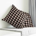 thumbnail image 3 of Black Plaid Pillow Covers 18x18 Inch Decorative Throw Pillow Cover, Vintage Country Gray Buffalo Check Gingham Sofa Pillowcases Accent Cushion Case Home Decor Bedroom Living Room, 3 of 6