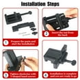 thumbnail image 4 of Cabinet Door Installation Tool, Adjustable Hanging Cabinet Door Mounting Jig  for Cupboard, 4 of 7