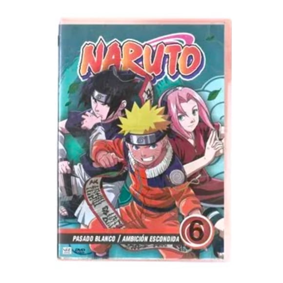 Naruto: Pasado blanco, ambición escondida 2003 DVD