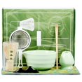 thumbnail image 1 of CUITING 7Pcs Japanese Matcha Tea Set  Matcha Making Starter Kit with Matcha Whisk Bowl Whisk Holder Scoop and Strainer Safe Bamboo Matcha Whisk and Ceramic Bowl Set for Matcha Tea, 1 of 7