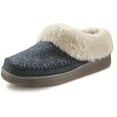 thumbnail image 2 of Guide Gear Women's Faux Fur Collar Clog Slippers Blue Wing Teal 11B     (Medium), 2 of 2