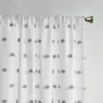 thumbnail image 3 of Home Essence Apartment Ashley Pom Pom Embellished Window Panel, 3 of 7