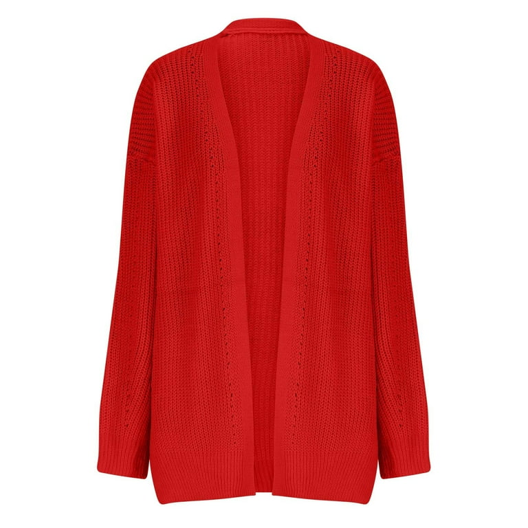 UYISJ Knit Cardigan Sweaters for Women Trendy Casual Long