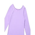 thumbnail image 6 of YiZYiF Girls Team Ballet Dance Costume Basic Tank Leotard with Wrap Skirt Lavender 7-8, 6 of 7