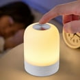 thumbnail image 4 of Lamp Bedside Lamp Dimmable Atmosphere Table Lamp With Warm White Light 7 Colors and Brightness Adjust Feel Sensitive Night Light for Bedroom Living Room Tabletop Night Light, 4 of 8