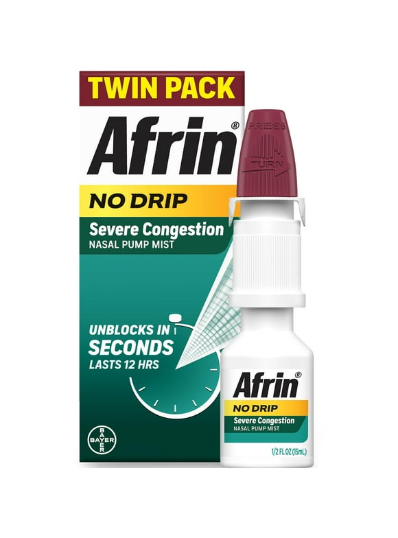 Afrin Nasal Sprays in Allergy Medicine