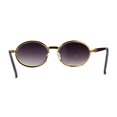 thumbnail image 2 of Lunettes de Soleil Ovales de Rappeur OG en Strass Lourds Or Fumée, 2 of 4