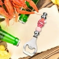 thumbnail image 4 of BFSAUHA Silicone Bead Stainless Steel Day Series Blessing Open, 4 of 7