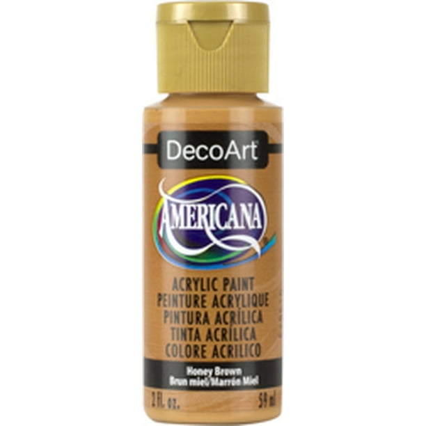 DecoArt Americana Acrylic Color, 2 oz., Honey Brown