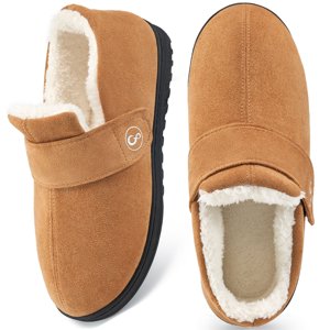 Ablanczoom Women & Men Slippers Memory Comfy Foam Fuzzy Slippers for Women House Shoes