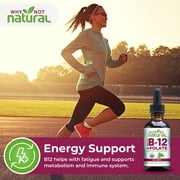 Why Not Natural Organic Vitamin B12 liquid drops plus Folate