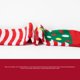 thumbnail image 4 of Calcetines de Algodón Gibobby para Niños 5 Pares Rojo M, 4 of 5