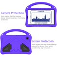 thumbnail image 3 of TECH CIRCLE Galaxy Tab A9 8.7" Case 2023, Kids Friendly Shockproof Soft Rubber EVA Lightweight Kickstand Handle Rugged Kids Case for Samsung Galaxy Tab A9 8.7" SM-X110 X115 X116,Purple, 3 of 6
