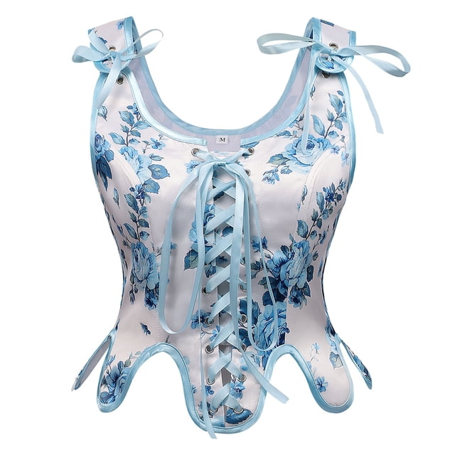Justaucorps pour Usage Quotidien Confortable à Fermeture Éclair devant avec Lacets Bustier Gainant pour Soirée et Style Toutes Saisons