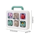 thumbnail image 3 of Insect Exploration Busy Board Sensory Toy For Fine Motor Skill Trainer Life Scenario Simulation Hands On Learning Tool With Colorful Bead Maze For Kids, 3 of 6