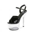 thumbnail image 7 of 181 Series 16.5cm Heel 7cm Platform Summer Shoes High Heel Transparent Stripper Heels Wedding Shoes Clear Heels LFD, 7 of 7