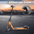 thumbnail image 6 of Electric Scooter for Adults - 350W Motor 10" Solid Tires, up to 19MPH E-Scooter with Dual Suspension, 6 of 7