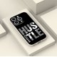 thumbnail image 4 of Destaca con esta exclusiva funda plateada mate de doble capa con estampado de dibujos animados para iPhone 15 Pro Max 14 13 12 Pro 11, 4 of 4