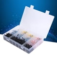 thumbnail image 1 of 600pcs Waterproof Solder Sleeve Crimp Terminal Heat Shrink Solder Butt Connector Tube Set, 1 of 14