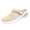 Beige, variant on Women's Mesh Clogs, Diabetic Shoes for Women,Orthopedic Slip-On Walking Shoes With Air Cushion | Women's Comfort Slip On Shoes With Arch Support, Breathable Knit Upper, Casual Walking Shoes