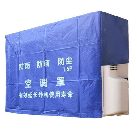 

Sukalun Outside Air Conditioner Unit Cover Waterproof Outdoor AC Defender Cover with Retractable Hem Strap Anti-Rust Air Conditioner Protection Case for Bedroom Living Room Office good
