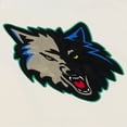 thumbnail image 3 of Men's Mitchell & Ness Cream Minnesota Timberwolves Hardwood Classics Chainstitch Premium Fleece Hoodie, 3 of 5