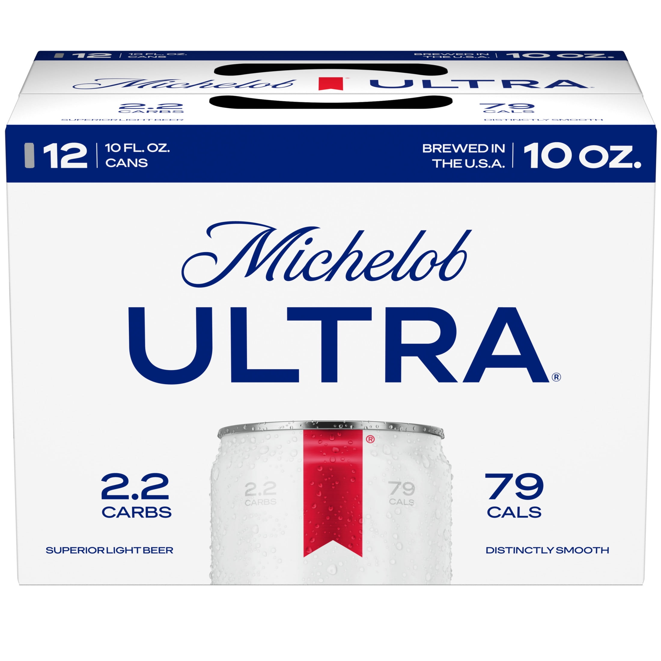Michelob ULTRA Superior Light American Lager Beer, 12 pack 10 fl oz Aluminum Cans 4.2% ABV