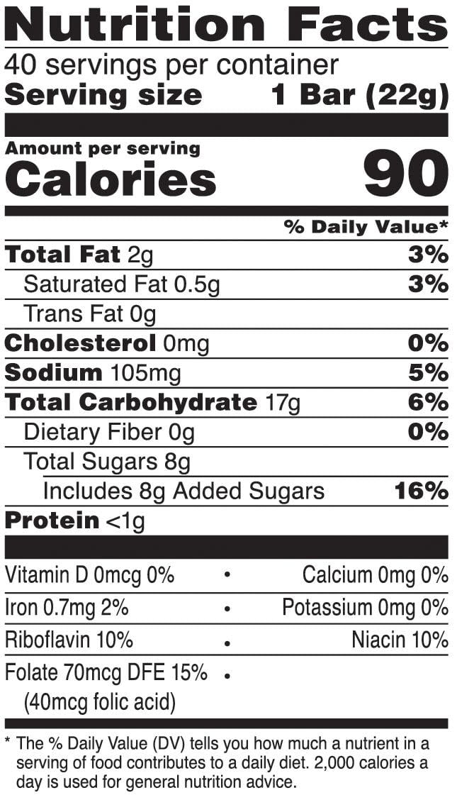 Rice Crispy Treat Nutrition Facts Blog Dandk