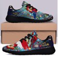 thumbnail image 3 of North Carolina Happy New Year Shoes Sneakers Black Size 5, 3 of 7
