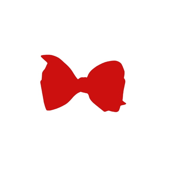 "CUTIE" RIBBON HAIR BOW HAIR BARRETTE CLIP ACCESSORY