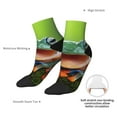 thumbnail image 6 of Naloa Tree Frog Ankle Socks for Women Non Slip Socks No Show Socks Classic Low Cut Casual Socks Casual Socks, 6 of 7