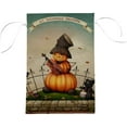 thumbnail image 5 of Cute Pumpkin Bear Halloween Autumn Double Sided House Flag 28x40 inch Decorative Yard Flag for Outdoor, 5 of 5