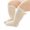Beige, variant on Miaouyo Toddler Baby Girl Socks with Bows Breathable Soft Summer Dress Socks